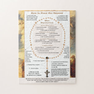 Puzzle Comment prier le Rosaire