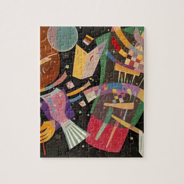 Puzzle Composition de Kandinsky X oeuvre Abstraite (Vertical)
