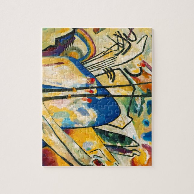 Puzzle Composition Kandinsky IV Art Abstrait Moderne (Vertical)