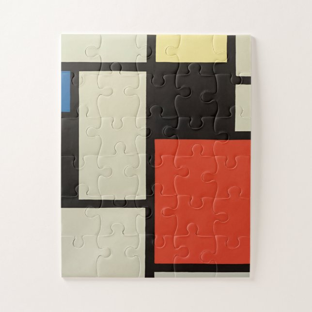Puzzle Composition mondrienne Art moderne de la peinture  (Vertical)