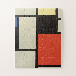 Puzzle Composition mondrienne Art moderne de la peinture 