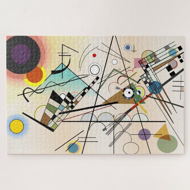 Puzzle Composition VIII by Wassily Kandinsky (Horizontal)