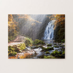 Puzzle Comté Antrim, Irlande du Nord de la cascade   de
