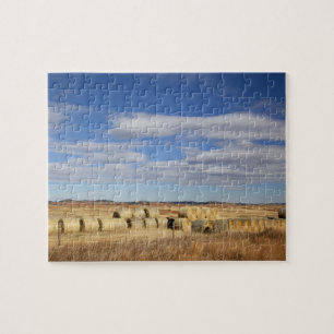 Puzzle Comté de Crook, Balles de foin