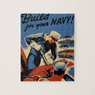 Puzzle Conception d'affiche de marine de 2ÈME GUERRE