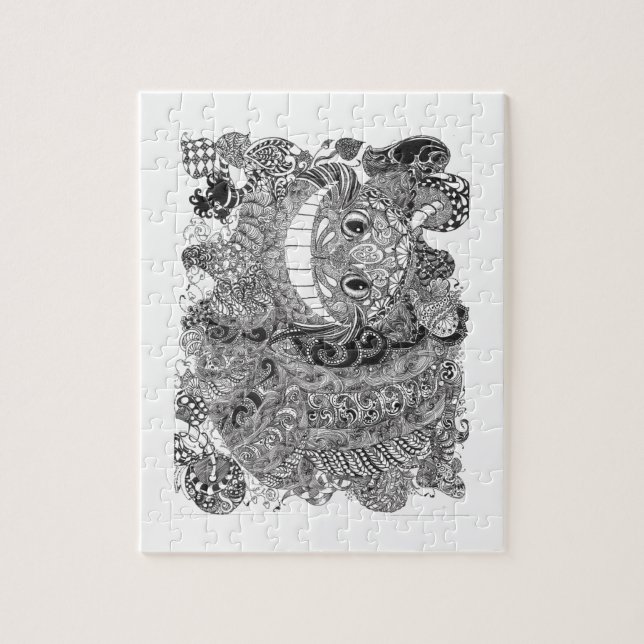 Puzzle Conception de chat de Cheshire (Vertical)