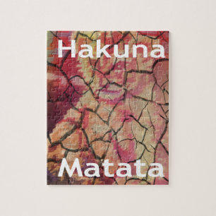 Puzzle Conception de lionceau Hakuna Matata