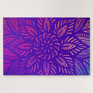 Puzzle Conception de Mandala Vibrant