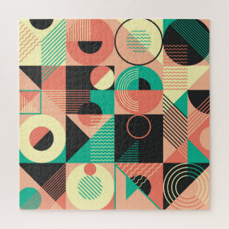 Puzzle Conception de Motif géométrique rétro