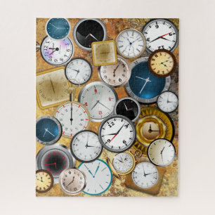 Puzzle Conception de toutes les horloges et montres