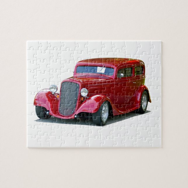 Puzzle Conception de voiture classique (Horizontal)