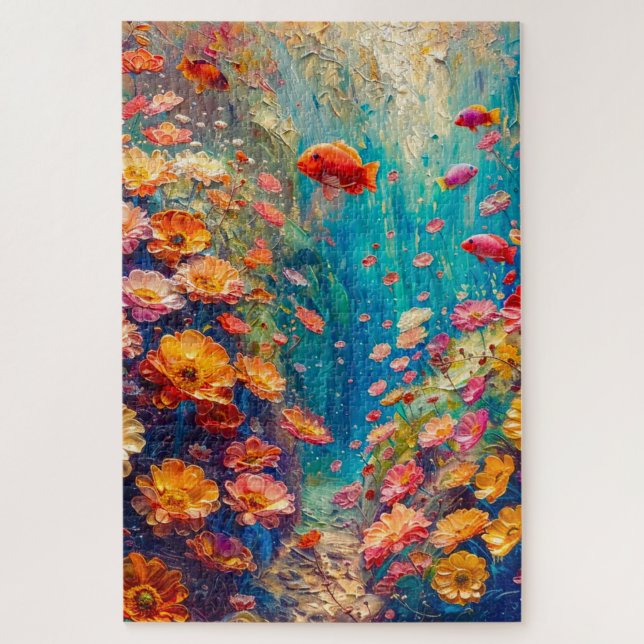 Puzzle Conception des fleurs (Vertical)