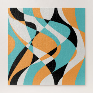 Puzzle Conception Motif sans faille Abstraite Waves