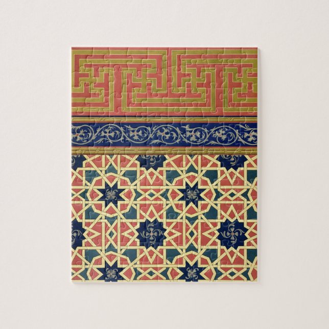 Puzzle Conceptions décoratives arabes (litho de couleur) (Vertical)