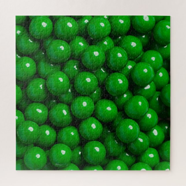 Puzzle Confiserie de bonbons Green Gumballs (Vertical)