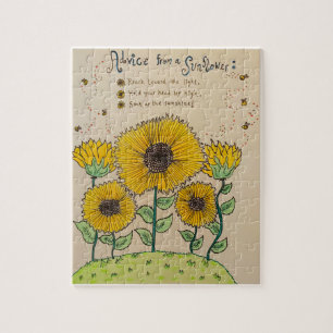 Puzzle "Conseil d'un tournesol"