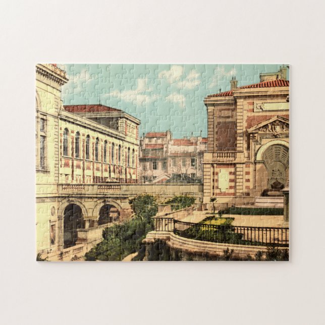 Puzzle Conservatoire et Bibliothèque Marseille France (Horizontal)