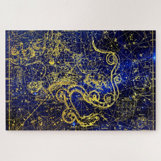 Puzzle Constellation du Dragon (Horizontal)
