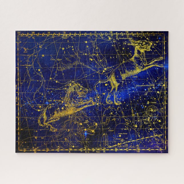Puzzle Constellation Lynx. (Horizontal)