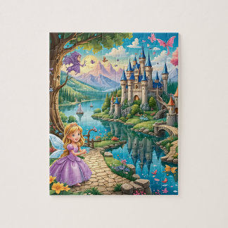 Puzzle Conte de fées puzzle, 20,3 cm x 25,4 cm, 110 pièce