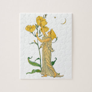 Puzzle Conte de fées vintage, Primevère, Walter Crane