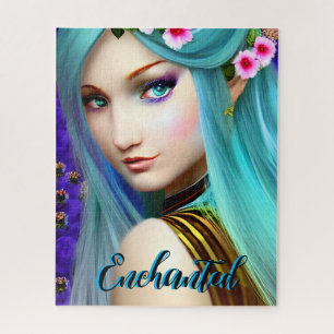 Puzzle Conte fée enchantée jolie fille