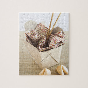 Puzzle Conteneur à emporter chinois et biscuits chinois