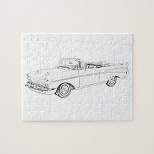 Puzzle Conversion Chevy Bel Air en 1957