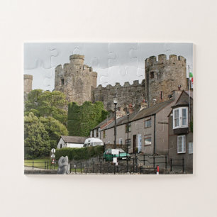 Puzzle Conwy Castle, Pays de Galles, Royaume-Uni