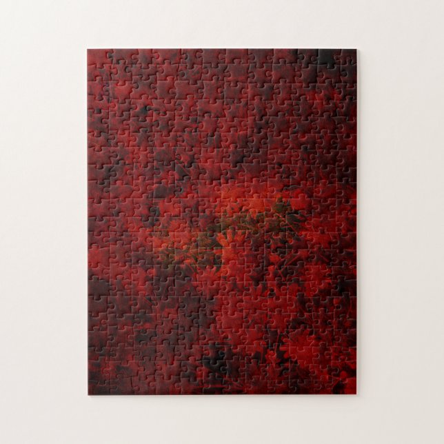 Puzzle Cool, art moderne de la motif florale/fleurie (Vertical)