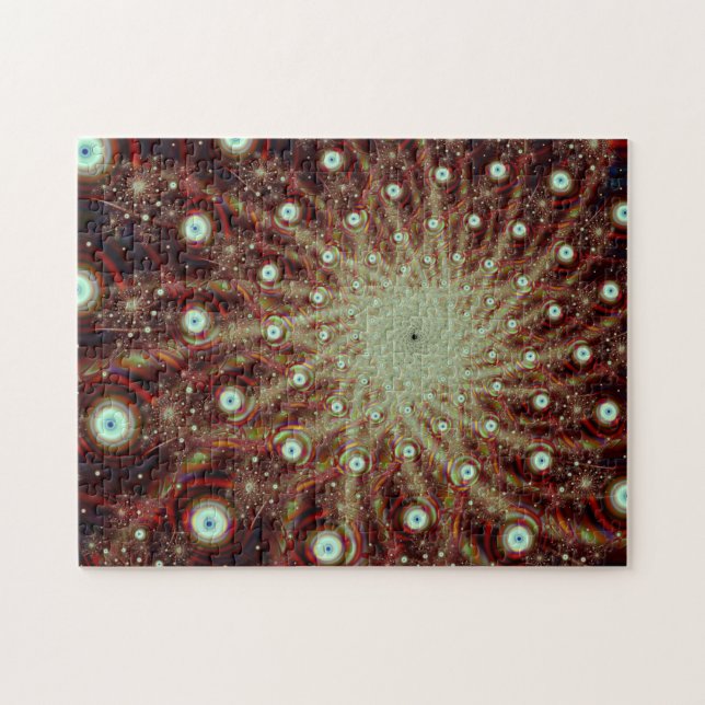 Puzzle Cool d'explosion Art Fractal Abstrait (Horizontal)