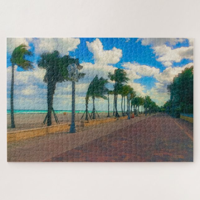 Puzzle Cool et Breezy à Hollywood Beach (Horizontal)