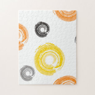 Puzzle Cool, tendance, urbain, moderne peinture brosse
