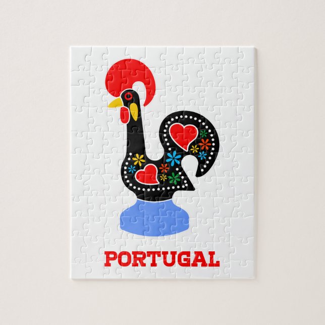 Puzzle Coq de Barcelos (Vertical)