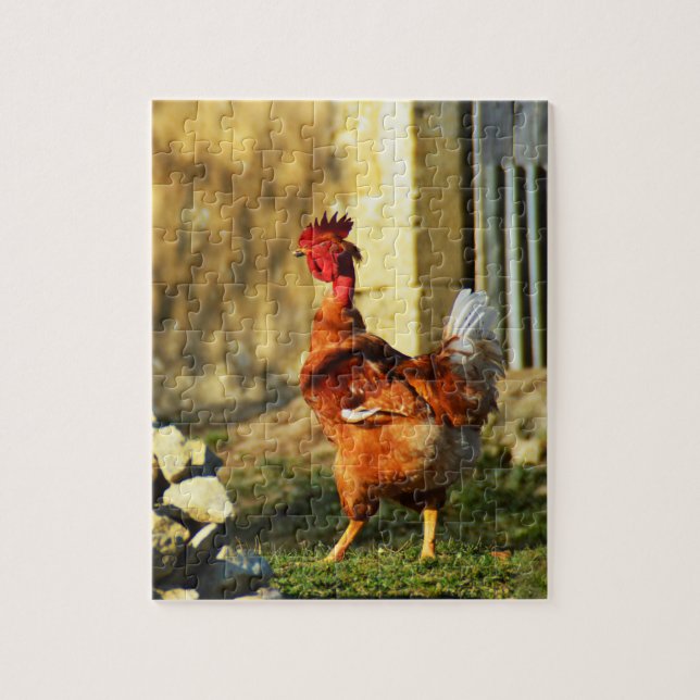 Puzzle Coq français (Vertical)