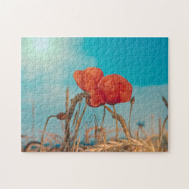 Puzzle Coquelicot (Horizontal)