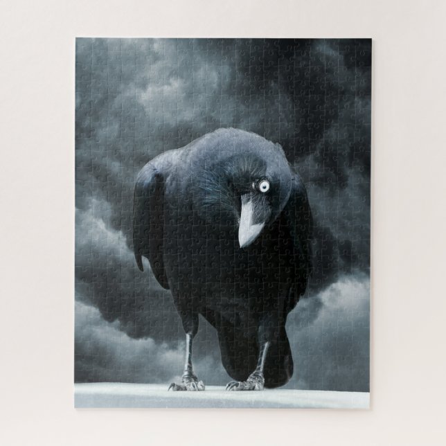 Puzzle Corbeau noir (Vertical)