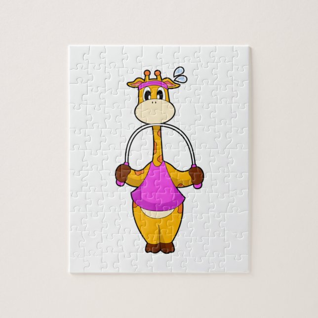 Puzzle Corde Fitness Giraffe (Vertical)