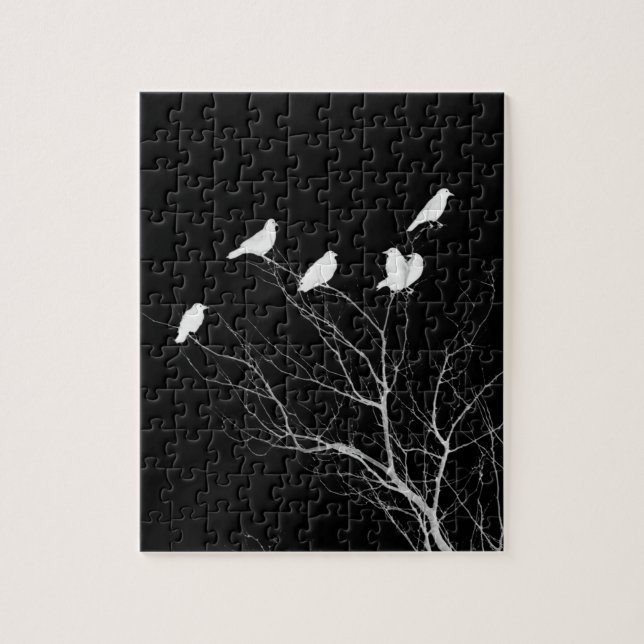 Puzzle Corneilles en sens inverse (Vertical)