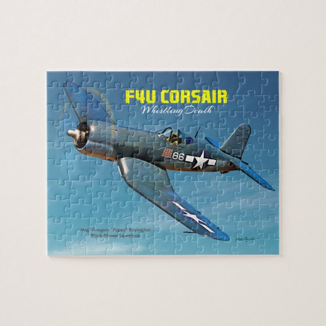 Puzzle Corsaire de F4U (Horizontal)