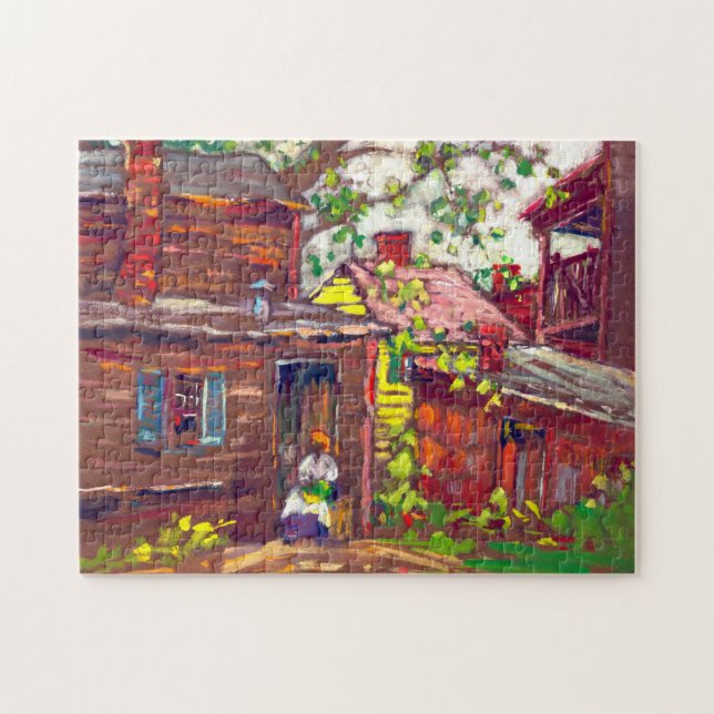 Puzzle Corvée 1910 de soirée (Horizontal)
