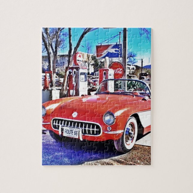 Puzzle Corvette 66 (Vertical)