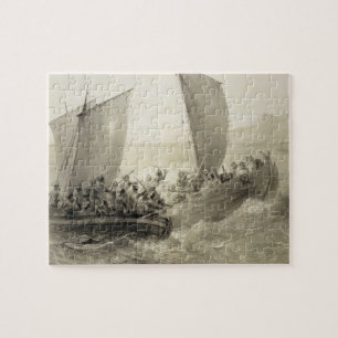 Puzzle Cosaques d'Azov embarquant un corsaire turc