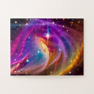 Puzzle Cosmic Indigo Galaxy Danse Extraordinaire