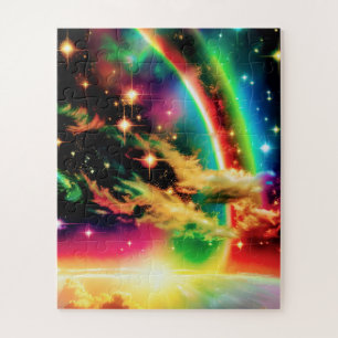 Puzzle Cosmic Rainbows Magique Fantastic Espace amusant I