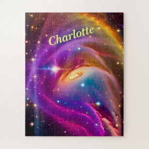 Puzzle Cosmologique Indigo Galaxy Purple Dance Space Univ
