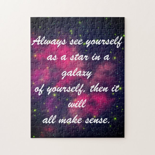 Puzzle Cosmos Galaxy Universe (Vertical)