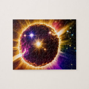 Puzzle Cosmos Purple Objet volant non identifié en Galaxi