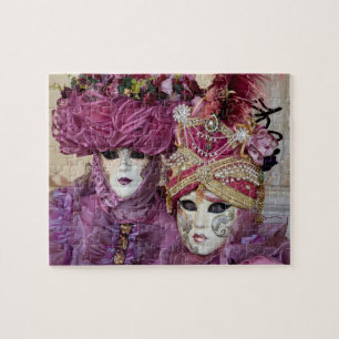 Puzzle Costume de Carnaval violet, Venise