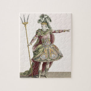 Puzzle Costume pour Neptune dans plusieurs opéras, grav